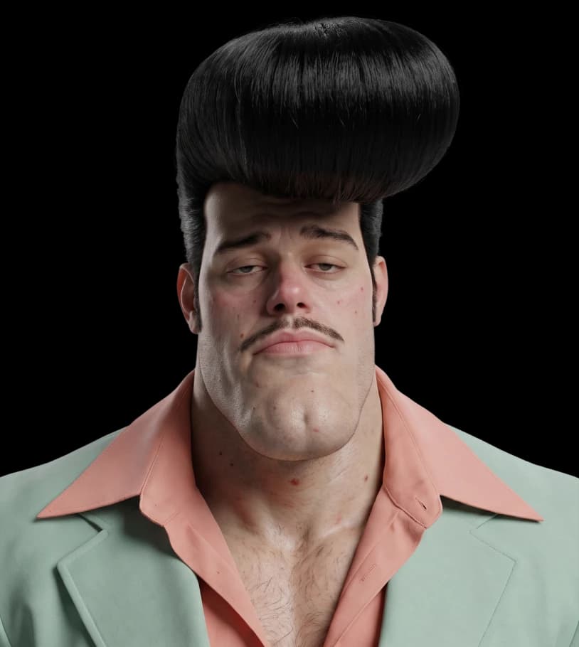 Personagem: Rosto